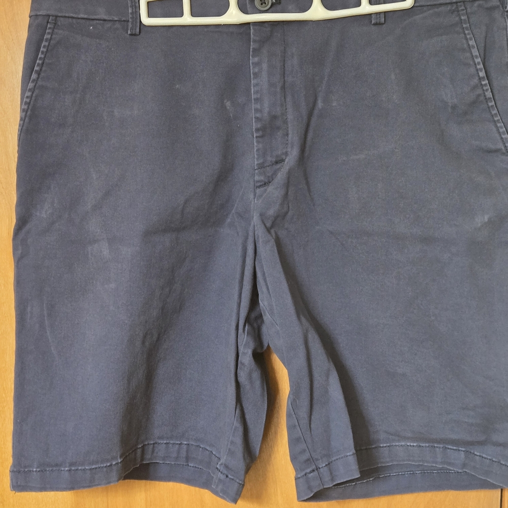 Izod Mens Navy Blue 38" Shorts